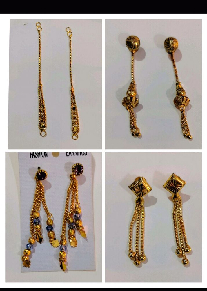 Beautiful Gold Earrings