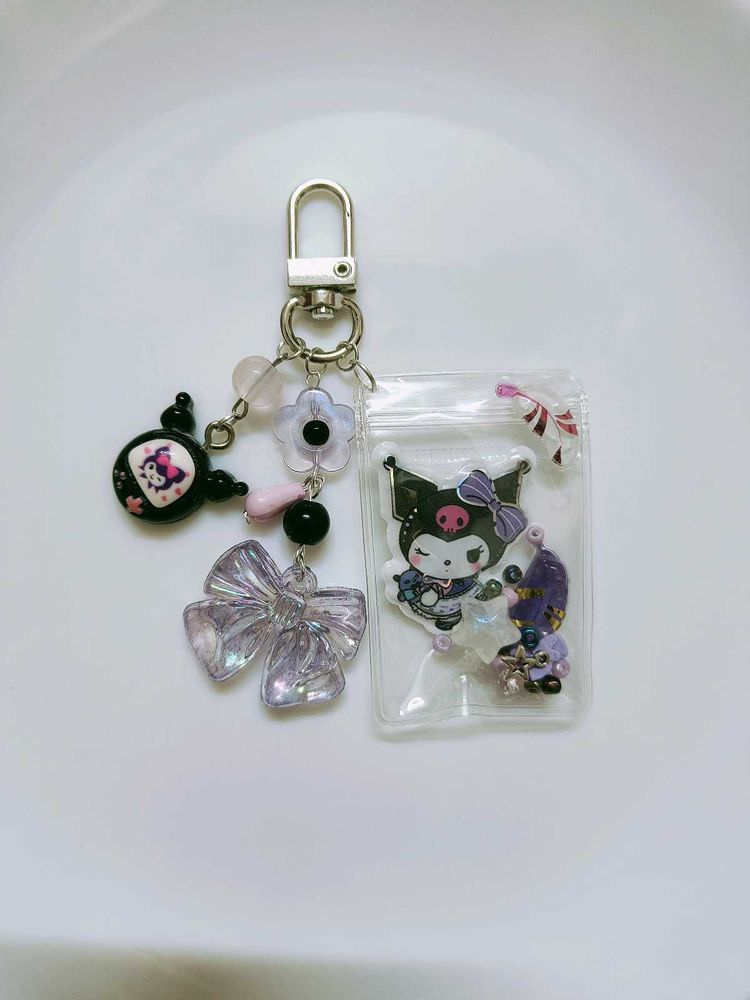 Kuromi Tamagotchi Keychain