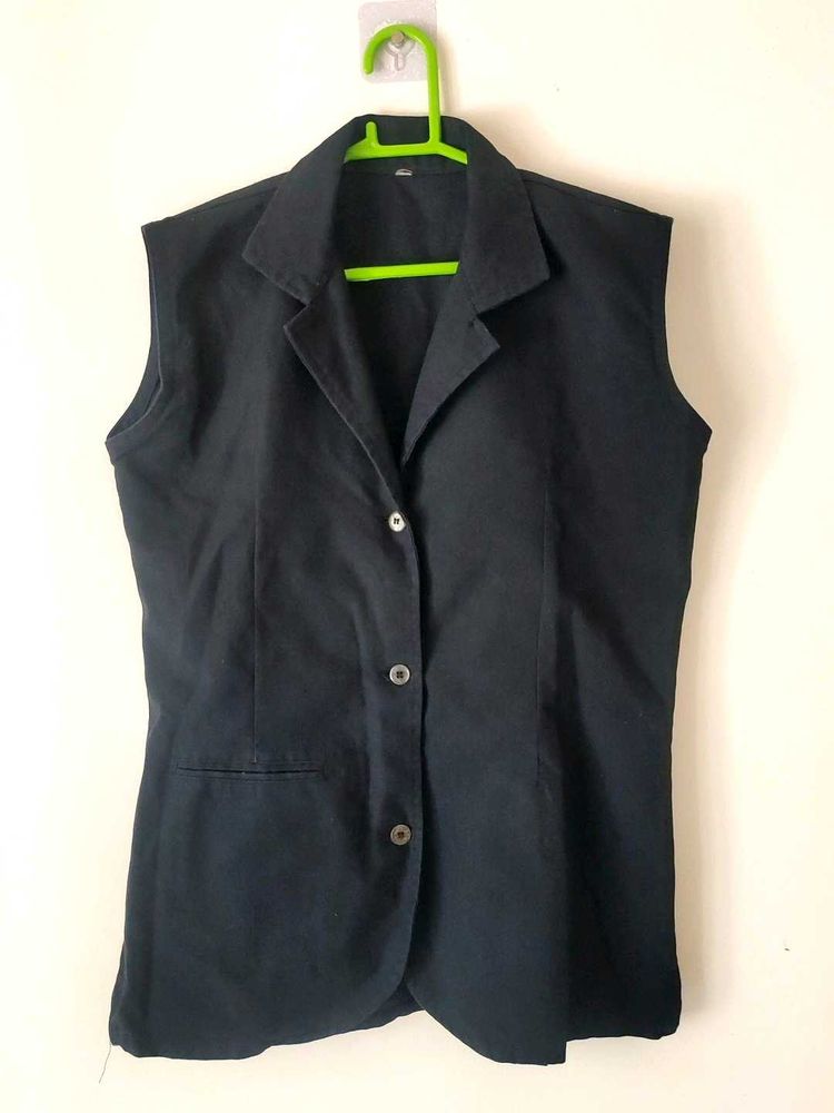 Sleeveless Blazer - school coat