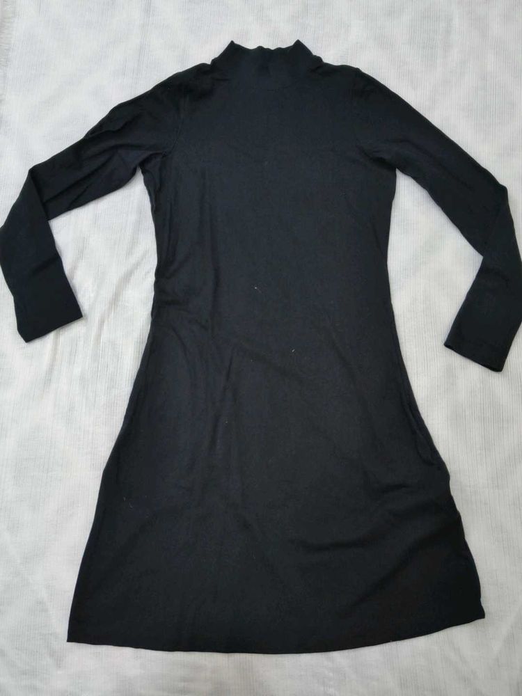 Black Tshirt Casual dress