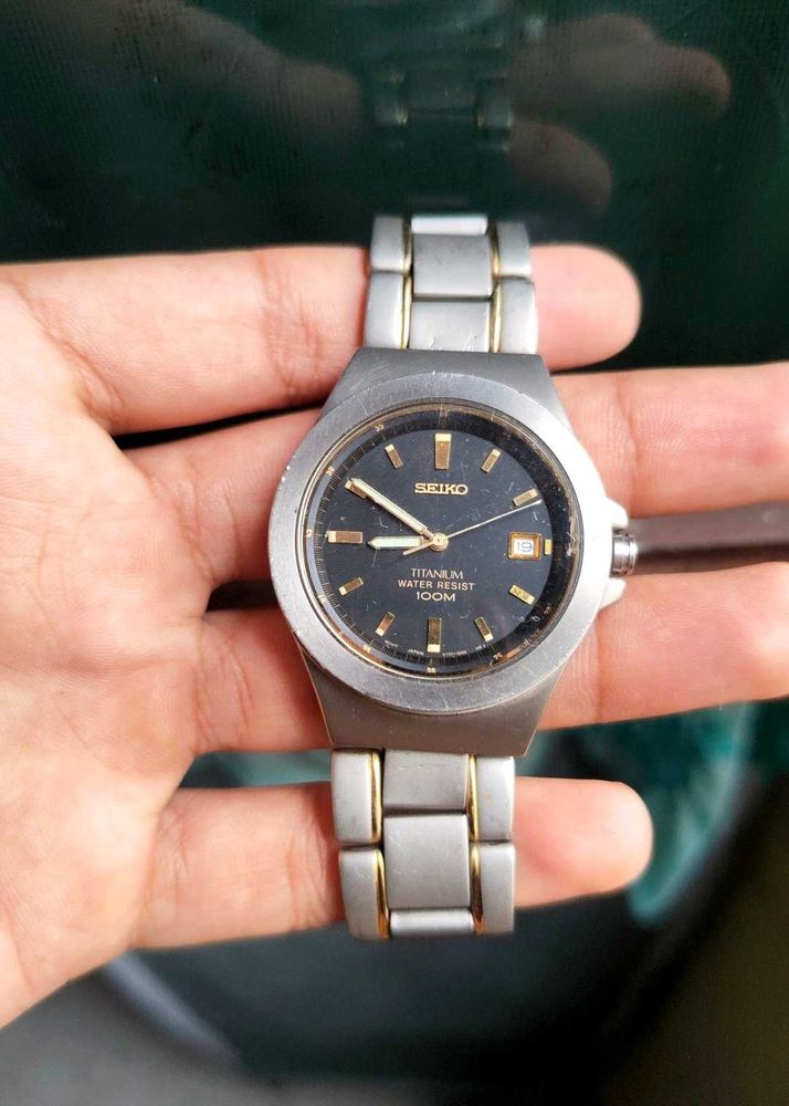 Seiko Titanium Water Resist Watch