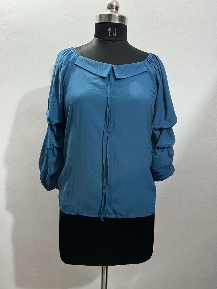 Stylish Blue Top