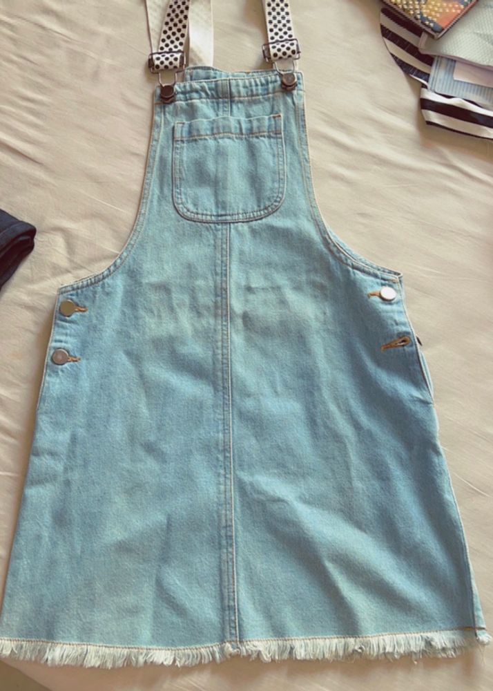 Women Blue Denim Dungaree
