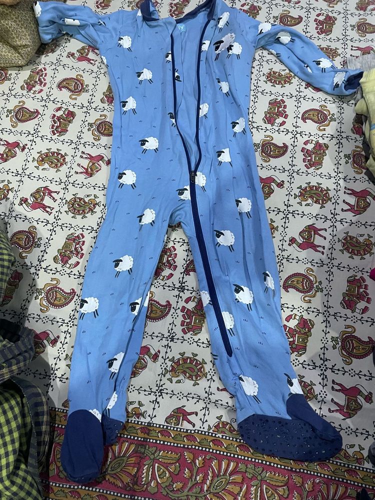 Cute Sheep Pajamas Rompers sleepware