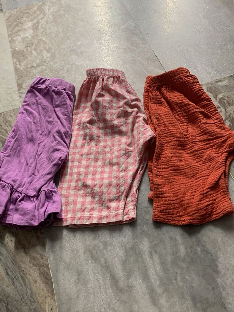 3 girls capris