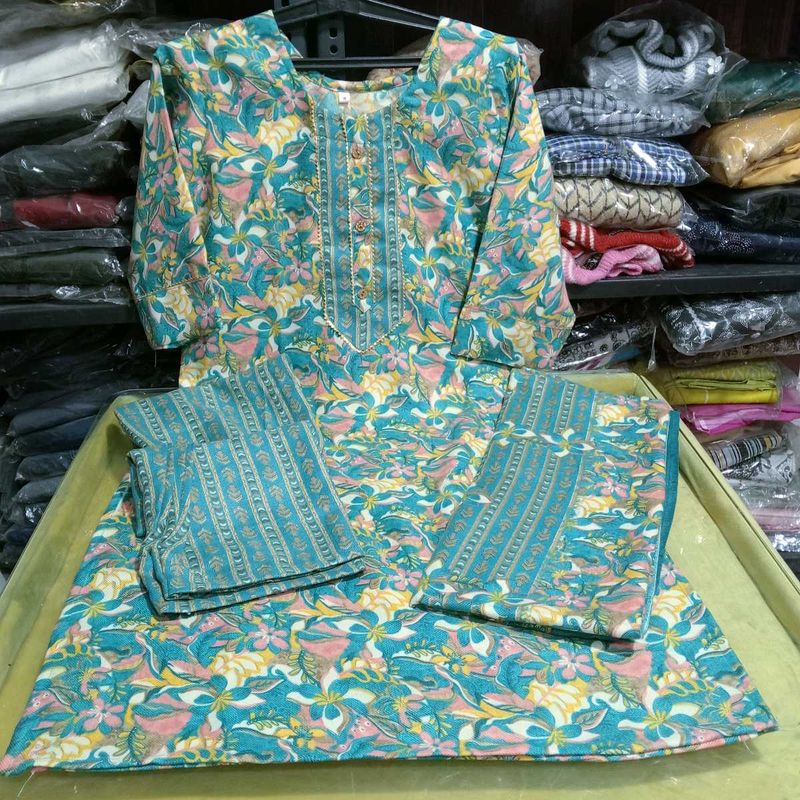 Pure Pashmina Readymade Suit