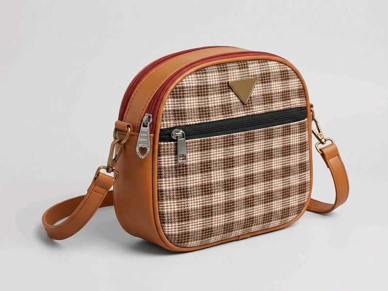 Plaid (Pristine Saqlain Style Crossbody Bag)