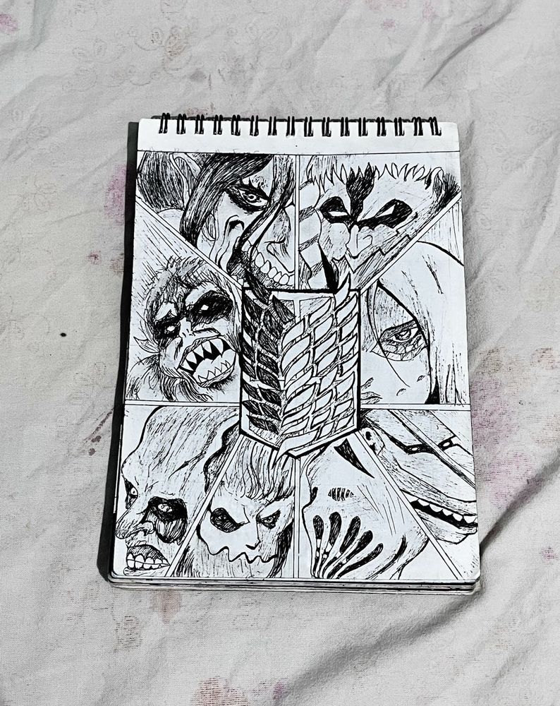 8 combo anime drawings