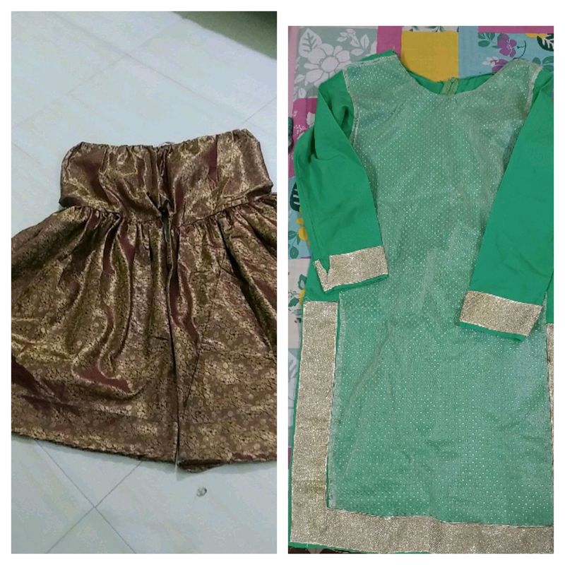 Combo Sharara And Daily Wear Kutra
