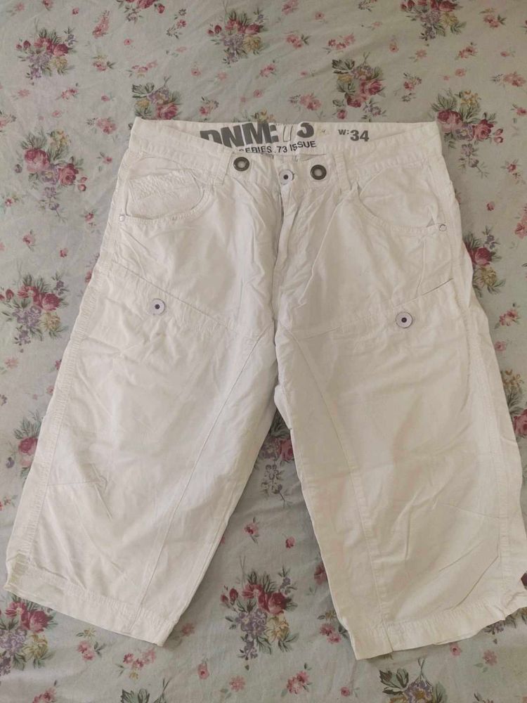 Imported White Capri Pant