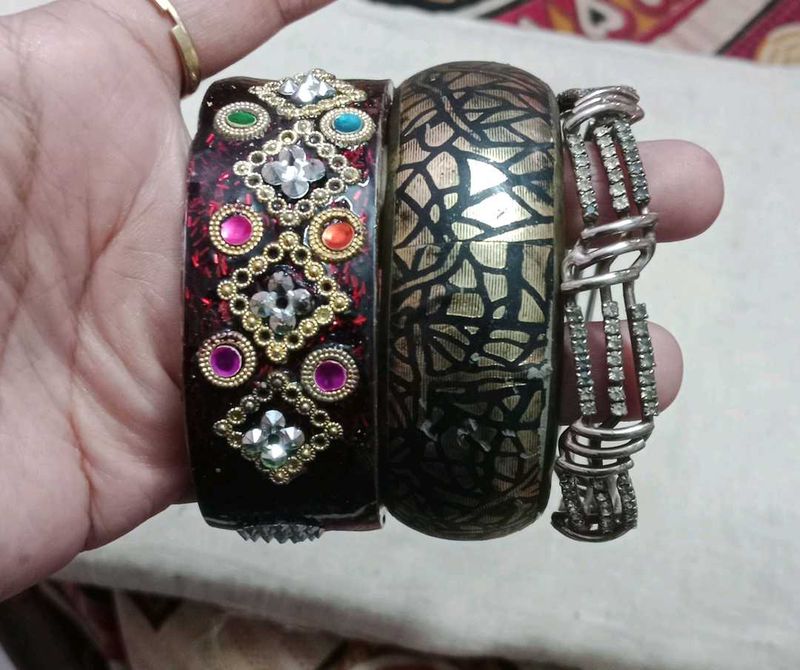 Set of 3 Ethnic Bangles