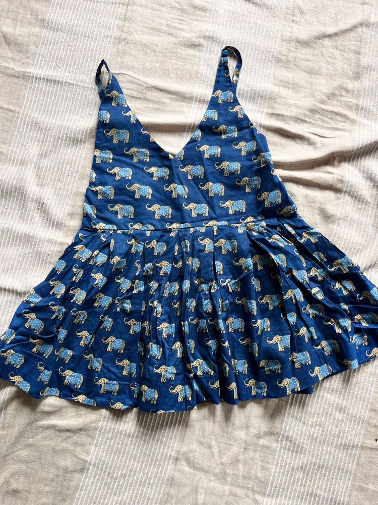 Elephant Print Mini KURTI