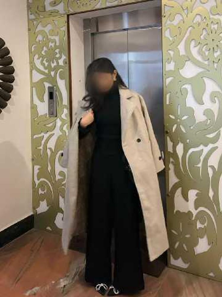 Elegant Beige Trench Coat