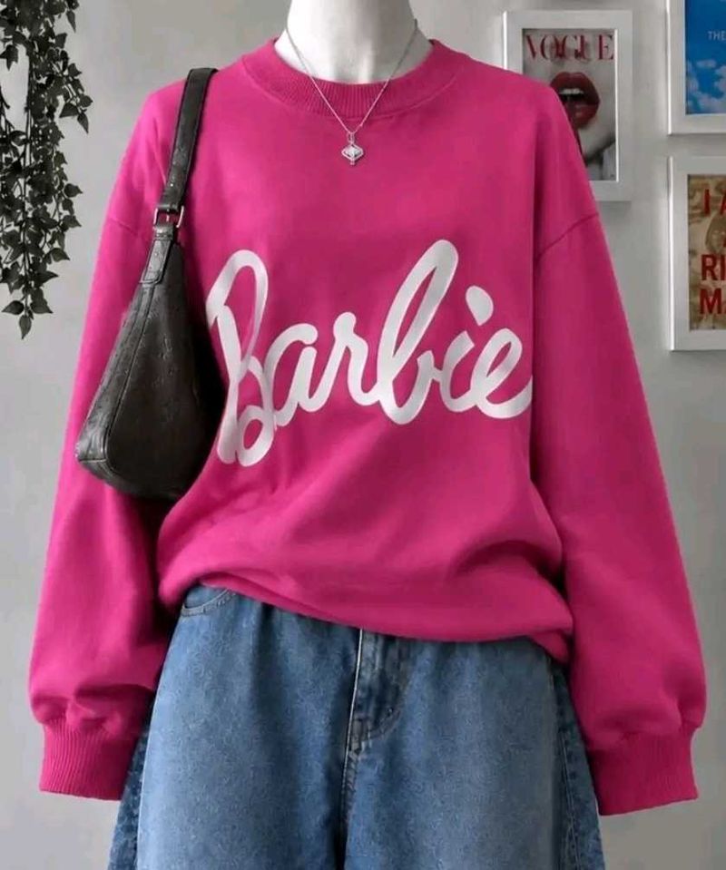 🌷Hot Pink Barbiecore Sweatshirt💖