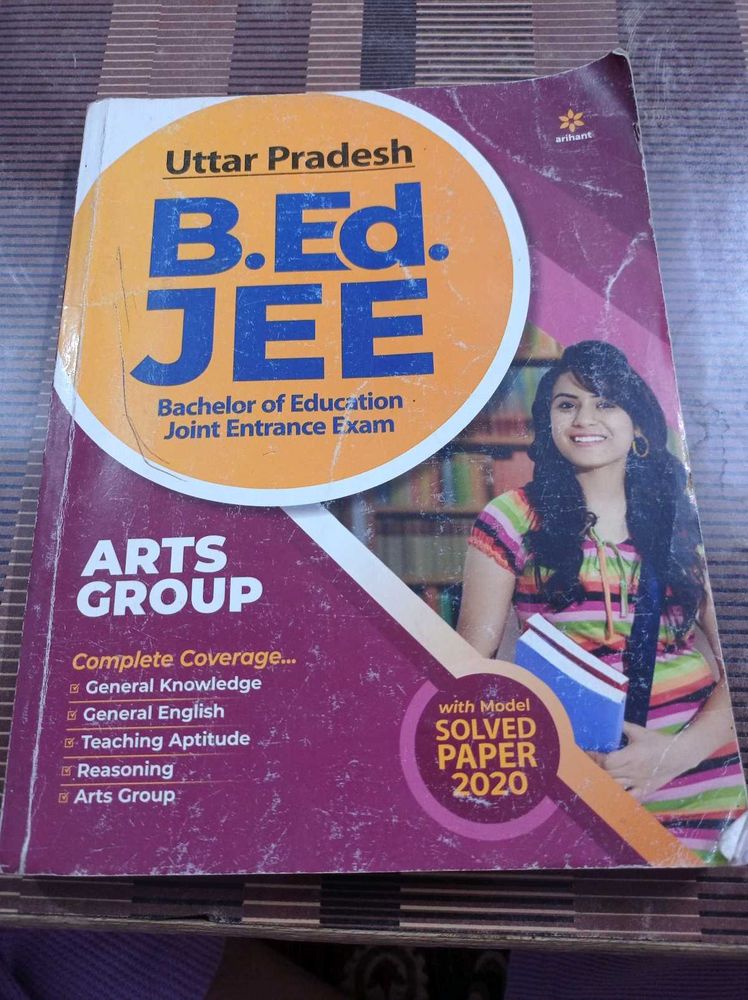 UP B.Ed. JEE Arts Group Exam Book