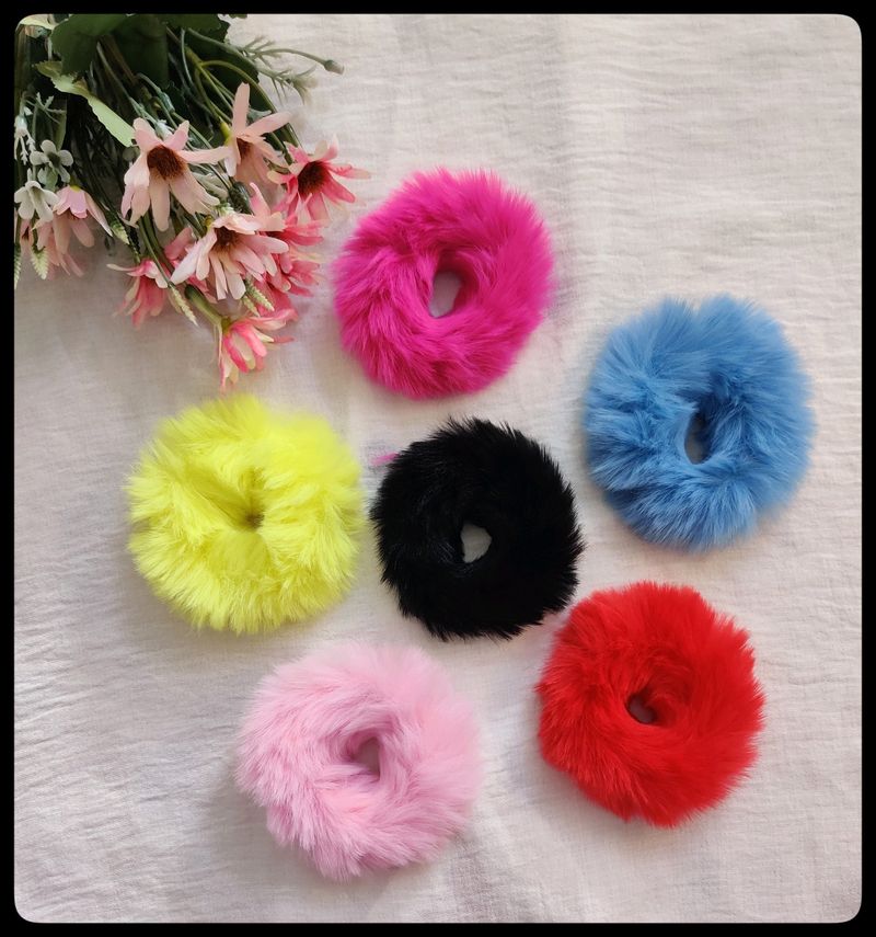 Fur Scrunchies (Pack of 2)
