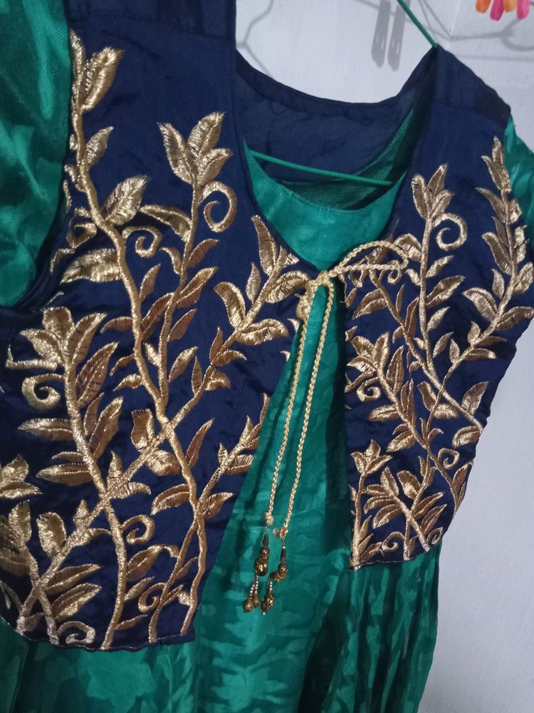 Ethnic Gown With Jacket