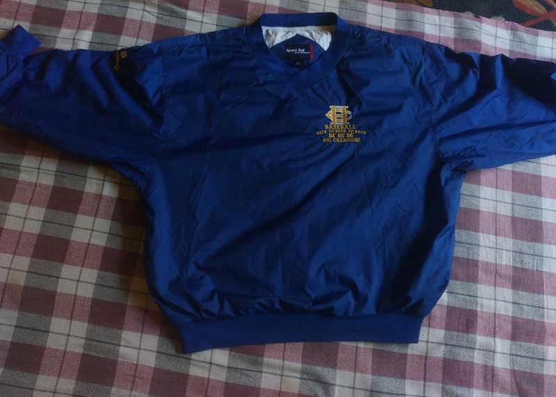 (Bomber) Blue Baseball light-weight  Jacket