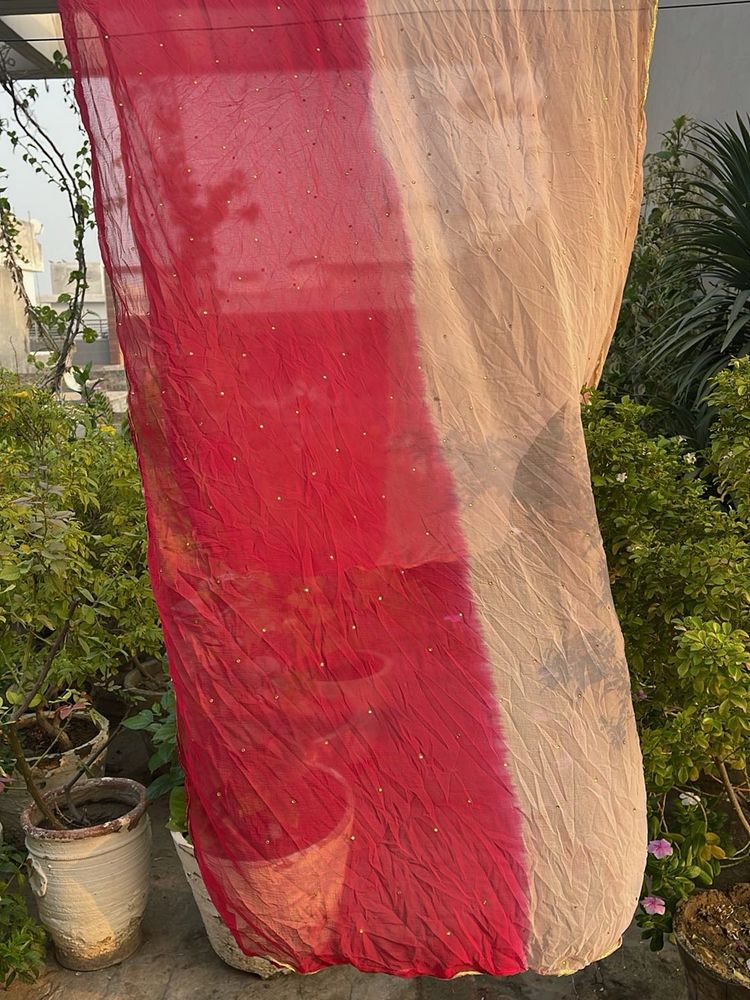 Embellished Ombre Dupatta