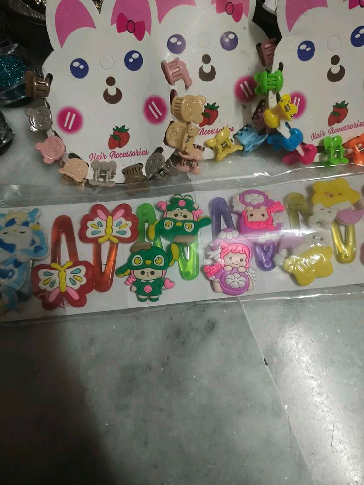 Cute Cartoon Hair Clips for Kids
