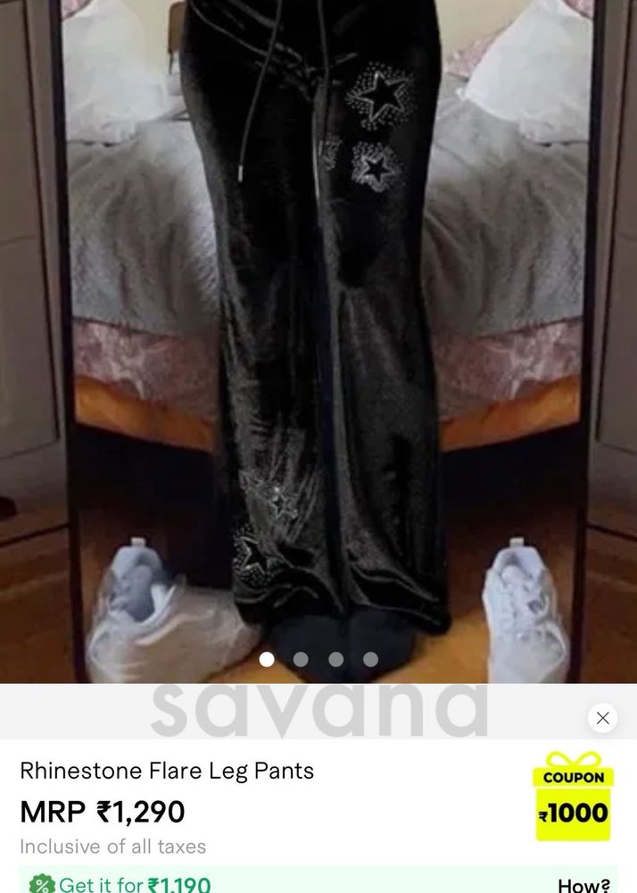 flare y2k jc inspired velour leggings