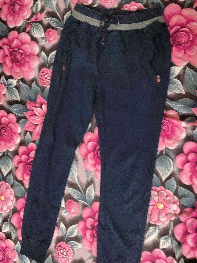 Men's Navy Blue Jogger Pants