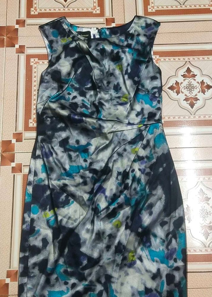 Stylish Printed Sheath Dress