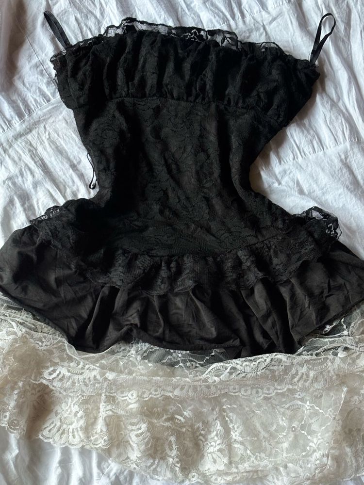 mini off shoulder lace dress