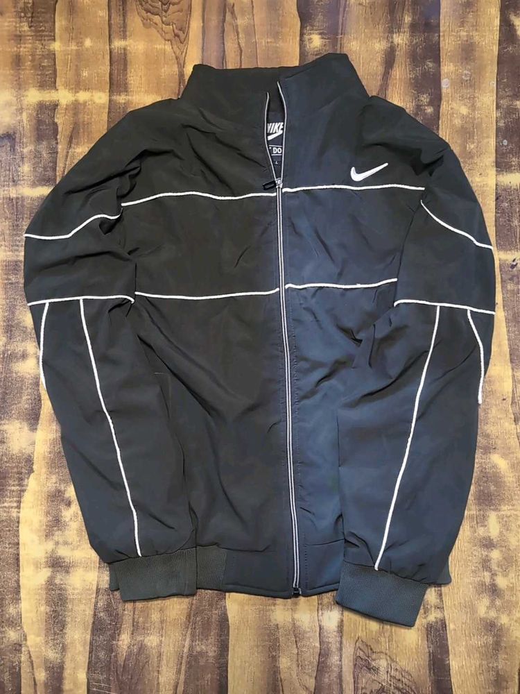 Nike olive &amp; White Track Jacket