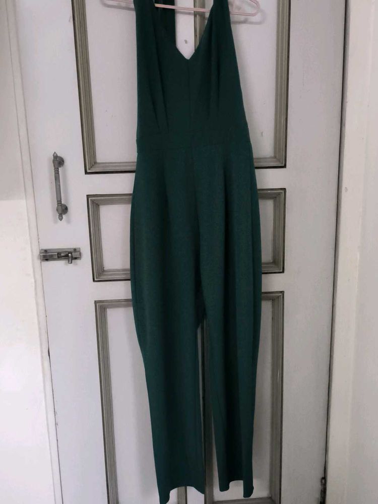 Elegant Green Jumpsuit
