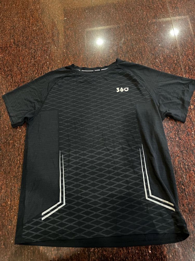 Men's Black 360 Performance T-Shirt