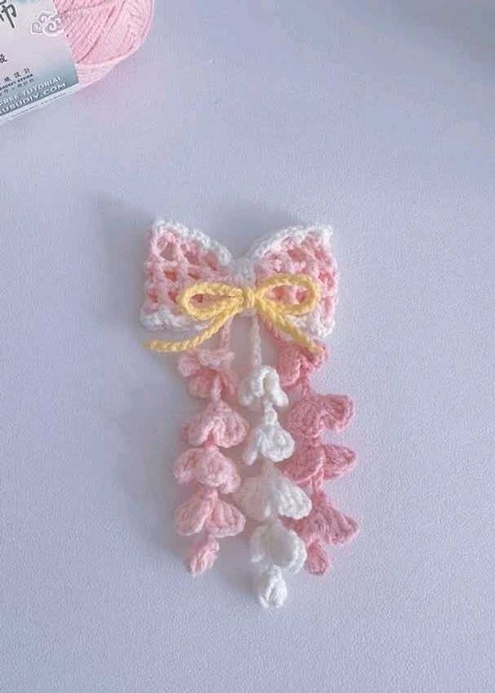 Cute Crochet Hair Clip