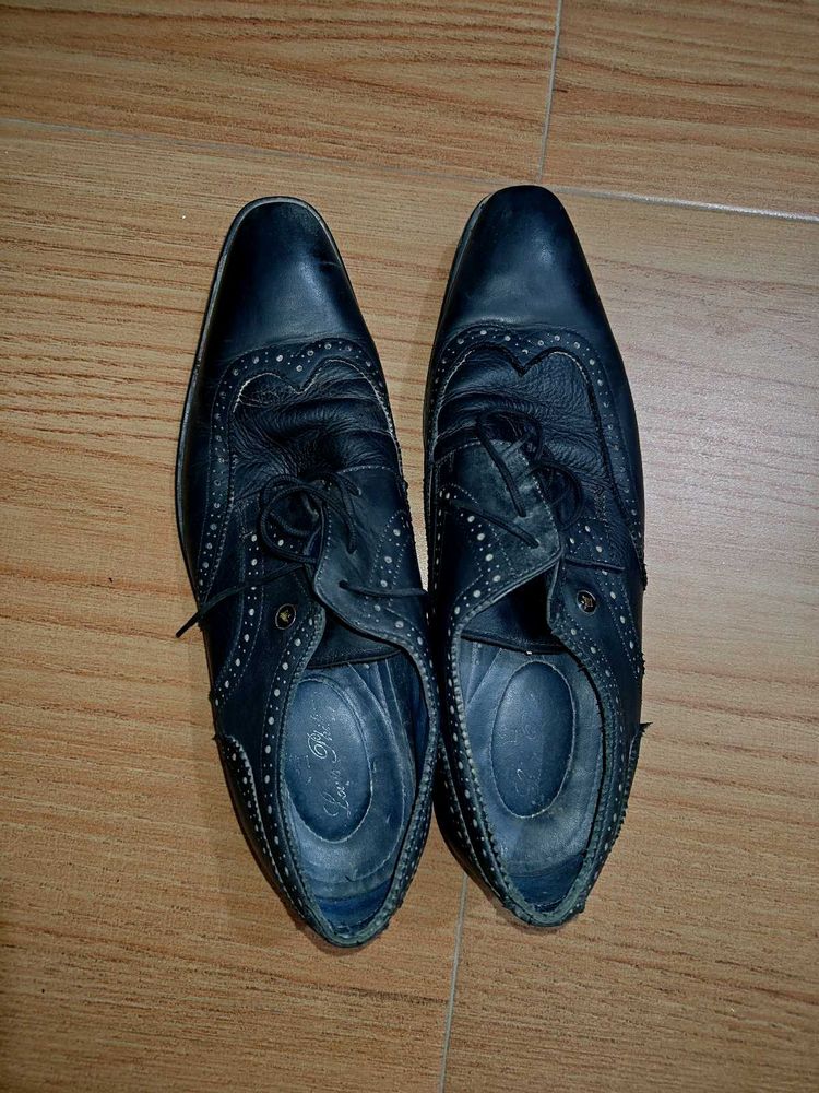 Louis Philippe original Leather Formal oxford Shoe