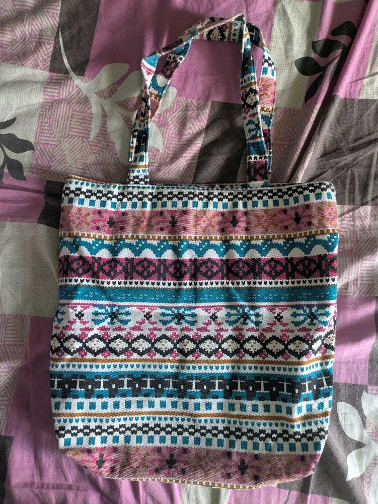CLEARANCE Boho Pattern Tote Bag