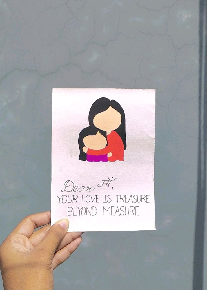 Handmade Mother's Day Card ❣️🧿