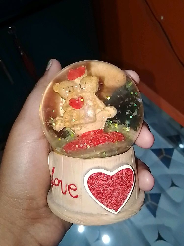 Cute Teddy Bear Couple Showpiece
