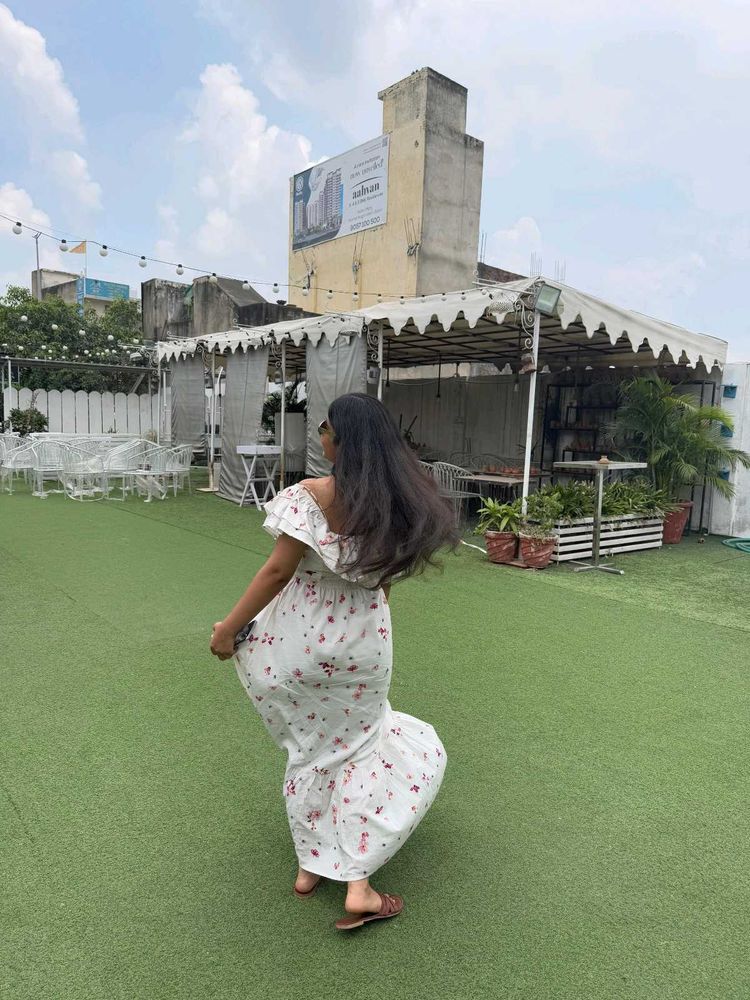 Floral Off-Shoulder Maxi Dress