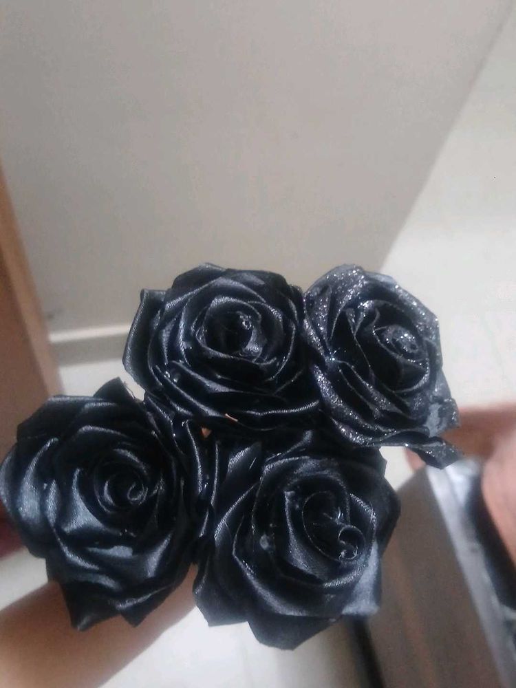 Black Satin Roses