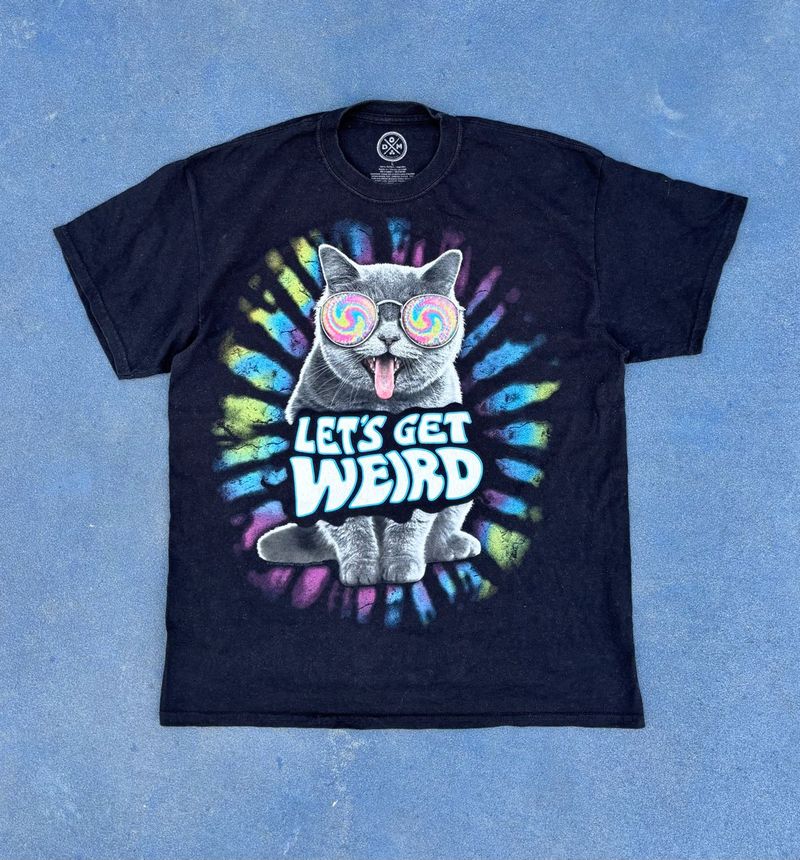 Vintage Cool Cat Graphic Tee