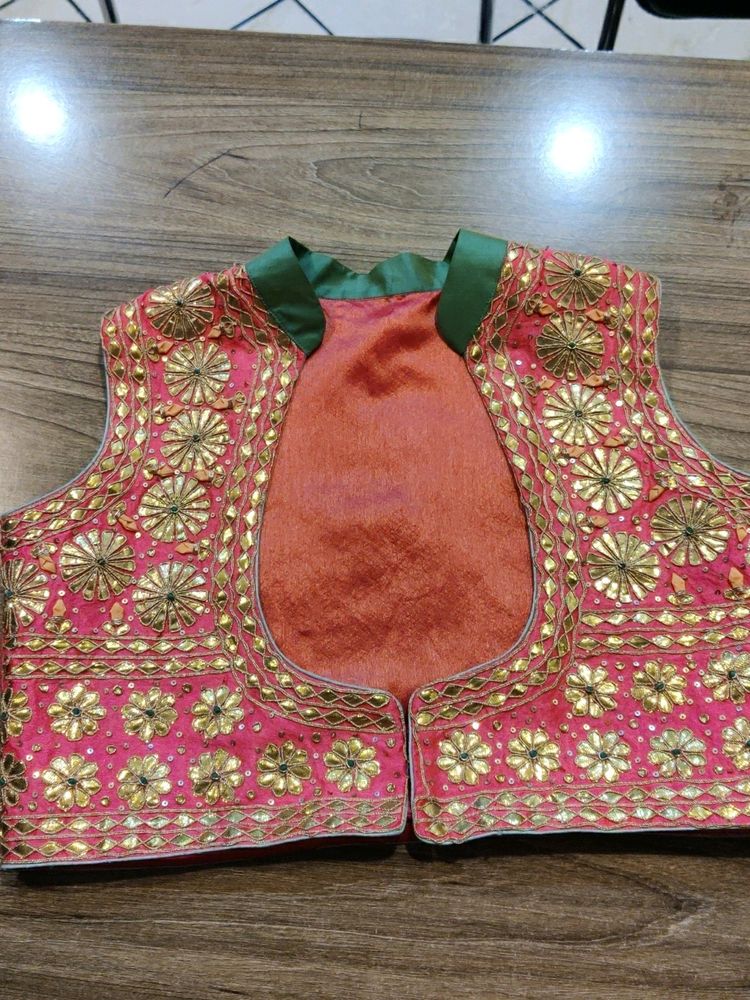 Gotta Patti Hand Work Beautiful Ethnic India Jacke