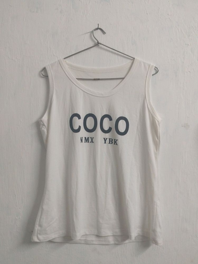 White Tank Top