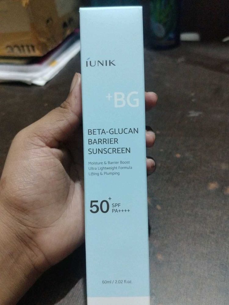 Iunik Beta-Glucan Barrier Sunscreen