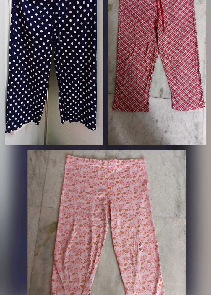 Three Women's Casual Pants |Set of 3