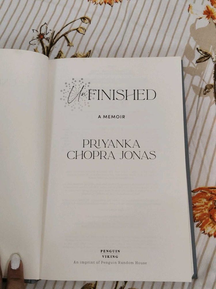 Unfinished by Priyanka Chopra Jonas