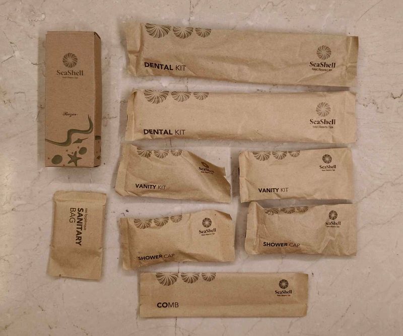 Packed Hotel Travel Kit