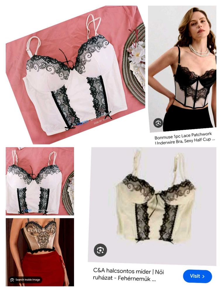 Lace Corset Bralette