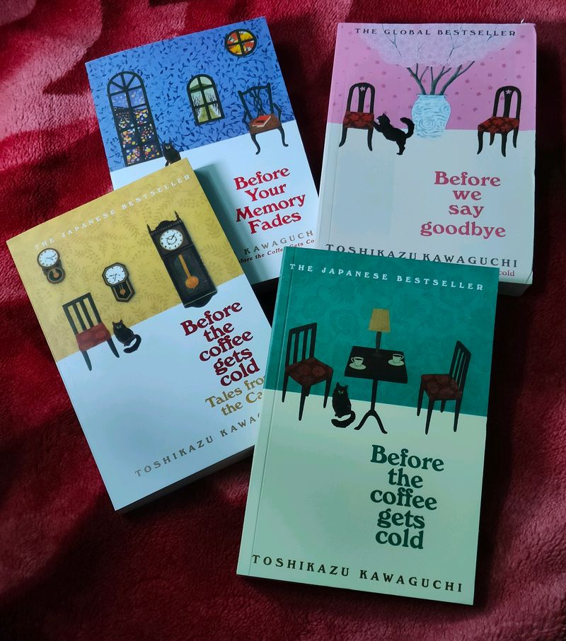 Before The Coffee Gets Cold Full Set 1-4 Books
