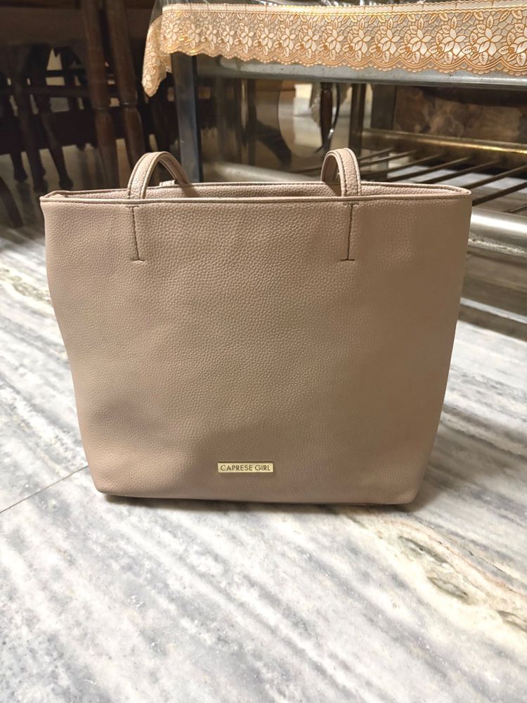 Chic Beige Tote Bag