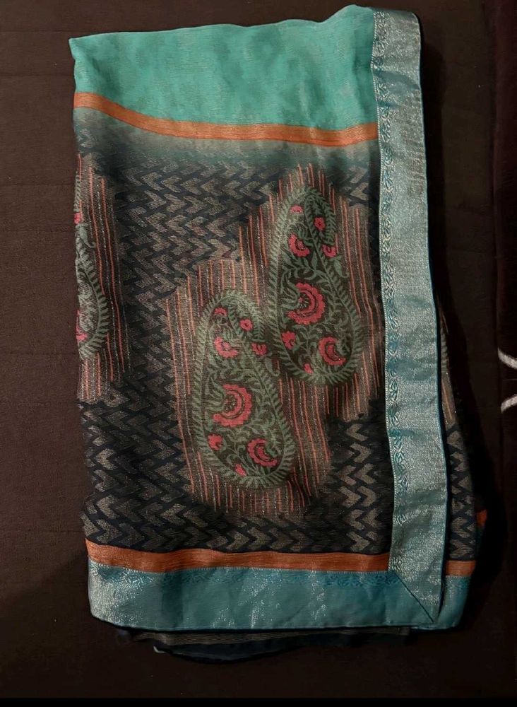 Beautiful Print Saree