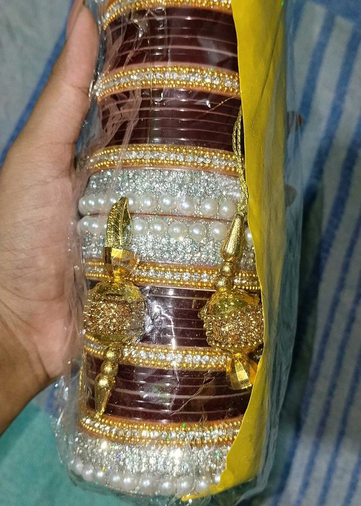 Exquisite Chura Bridal Bangles Set